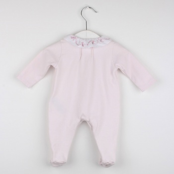 Babygrow gola bordado voo libelinhas Babygrow gola bordado voo libelinhas