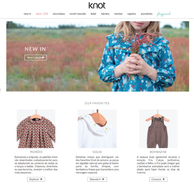 knot kids nova colecção